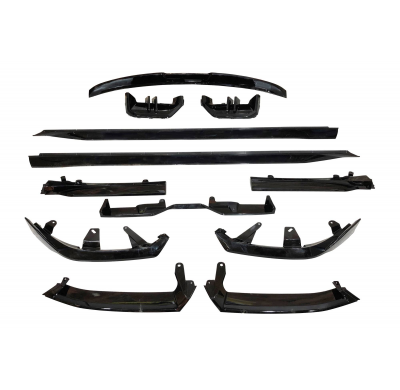 Kit De Carrocería BMW G60 Look M Performance Brillante Negro Plástico ABS