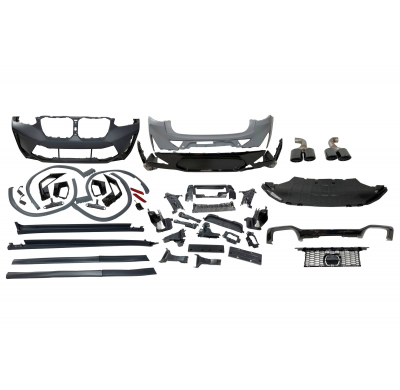 Kit  De Carrocería BMW X4 G02 LCI Look X4M Plástico ABS