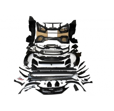 Kit De Carrocería Honda Civic Hatchback 2016-2021 look Type R 2020 Plástico ABS