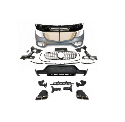 Kit De Carrocería Mercedes X253 GLC COUPE 2015-2019 look AMG GLC63 Plástico ABS