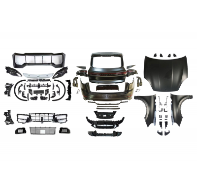 Kit De Carrocería Porsche Macan 2014-2019 Look 2023 Plástico ABS