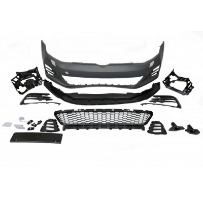 Paragolpes Delantero Volkswagen Golf 7.5 3/5P Facelift Look GTI Plástico ABS
