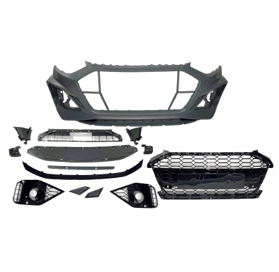 Paragolpes Delantero Audi A4 2020+ Look RS4 Plástico ABS
