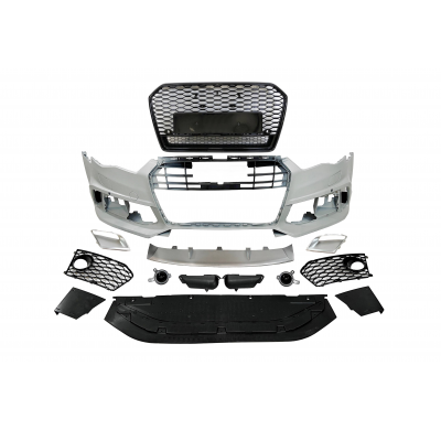 Paragolpes Delantero Audi A6 2015-2018 C7 Look RS6 Plástico ABS