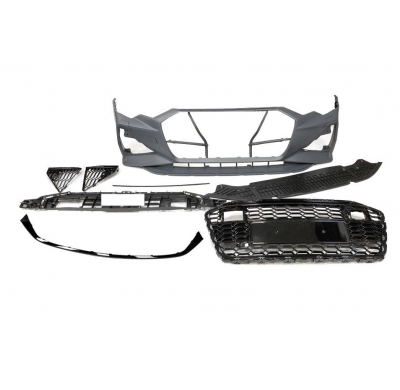 Paragolpes Delantero Audi A6 C8 2020+ Look RS6 Plástico ABS