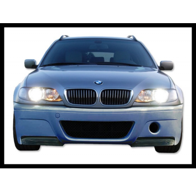 Paragolpes Delantero BMW E46 98-05 2/4P Tipo CSL Punteras Carbono Plástico ABS