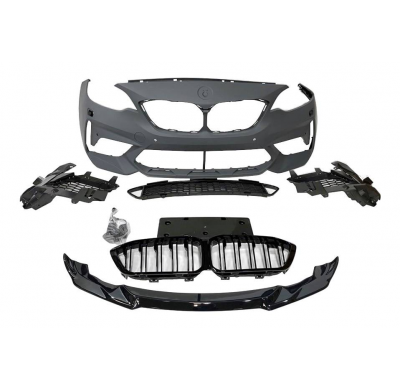 Paragolpes Delantero BMW F22 / F23 Look M2C Spoiler delantero Plástico ABS