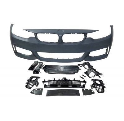 Paragolpes Delantero BMW F32 F33 F36 Look M-Tech Plástico ABS