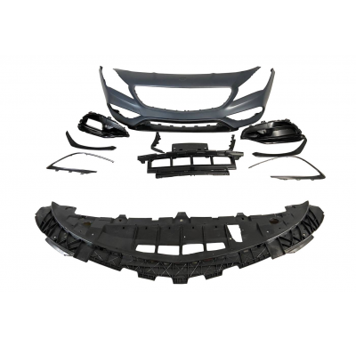 Paragolpes Delantero Mercedes W176 A45 2016-2018 Look AMG Plástico ABS