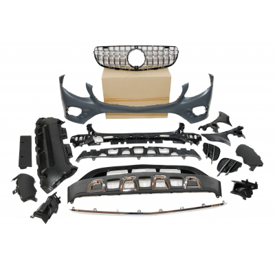 Paragolpes Delantero Mercedes X253 / C253 Coupe 2015-2019 look AMG C43 Plástico ABS