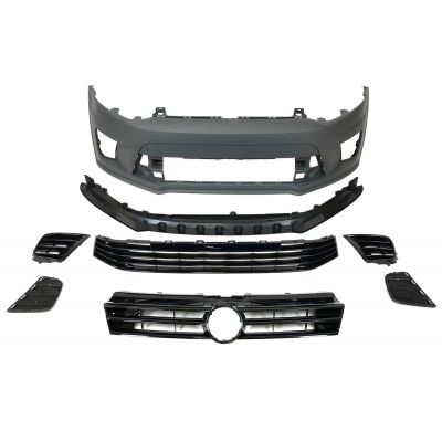 Paragolpes Delantero Volkswagen Polo 2009-2017 Look WRC Plástico ABS