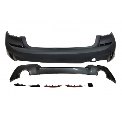 Paragolpes Trasero BMW G26 4P 21-23 Look M4 Plástico ABS