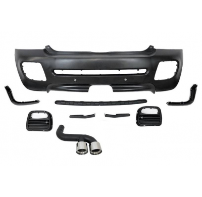 Paragolpes Trasero Mini Cooper S R56 2006-2013 Look JCW Escape Plástico ABS