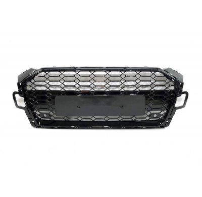Parrilla Audi A5 2020+ Black Look RS5 Plástico ABS