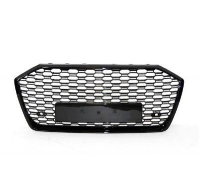 Parrilla AUDI A6 2020 Look RS6 BLACK Plástico ABS