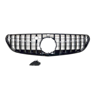 Parrilla Mercedes C217 S COUPE 2018-2020 Look GT Full Black Plástico ABS