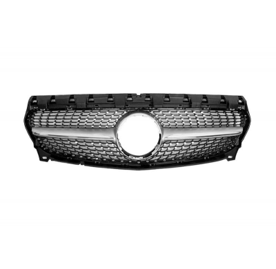 Parrilla Mercedes W117 CLA 2017 Look DIAMOND Plástico ABS