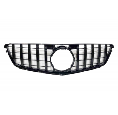 Parrilla Mercedes W204 2007-2014 Look GT Full black Plástico ABS