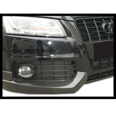 Spoiler Delantero Audi A5 07-12 Carbono Fibra de Carbono