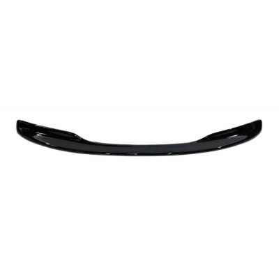 Spoiler Delantero BMW E46 M3 Look M3 CSL Negro Brillo Plástico ABS