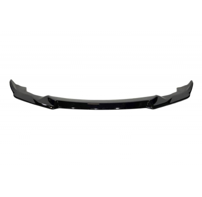Spoiler Delantero BMW F87 Look M2 Competition Negro Brillo Plástico ABS