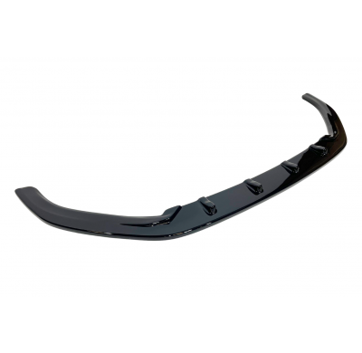 Spoiler Delantero Volkswagen Golf 7 / 7.5 GTI Look TCR Negro Brillante Plástico ABS