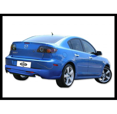 Spoiler Trasero  Mazda 3 4P. Fibra de vidrio