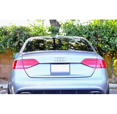 Alerón Audi A4 2008-2015 B8 Plástico ABS