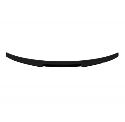 Alerón BMW E92 Coupe look M4 Brillante Negro Plástico ABS