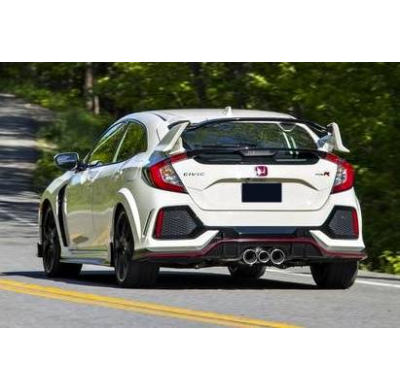 Alerón Honda Civic MK10 Hatchback 2016+ look Type R Plástico ABS