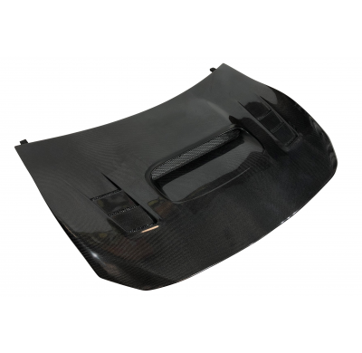 Capó Carbono Toyota GT 86 / Subaru BRZ Black Con Toma Fibra de Carbono