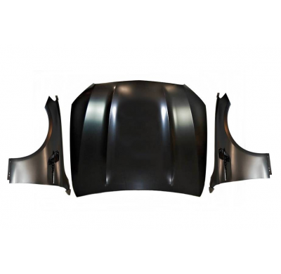 Capó y Aletas Mercedes W213 2016-2019 / C238 Look AMG E63 Metal Metal