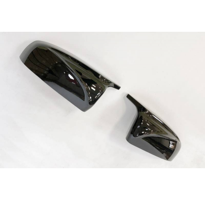Cubre Espejos BMW E70 / E71 Look M4 Negro Brillante Plástico ABS