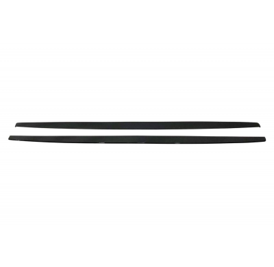 Difusor Taloneras BMW E82 / E88 Look M-Performance Negro Brillante Plástico ABS