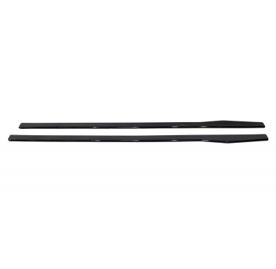 Difusor Taloneras Mercedes W205 2015+ Look AMG Negro Brillante Plástico ABS