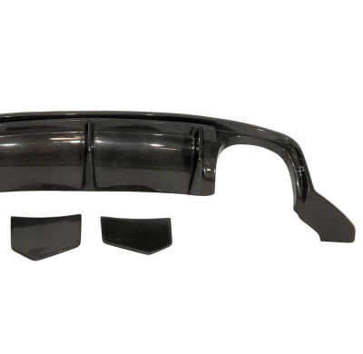 Difusor Trasero Audi TT 2015-2019 Carbono Fibra de Carbono