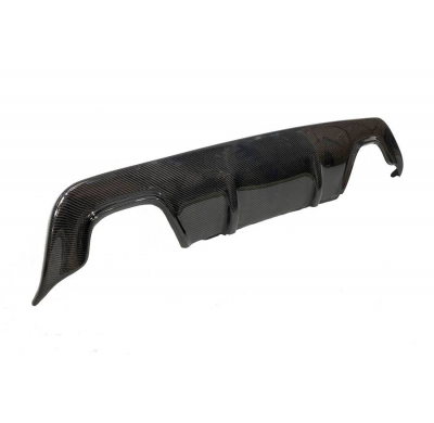 Difusor Trasero BMW E60 / E61 Look M-Tech Carbono 2 Salidas Fibra de Carbono