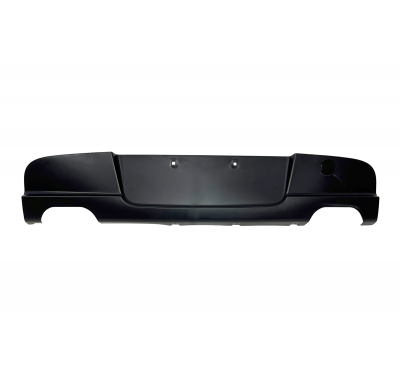 Difusor Trasero BMW E87 / E81 05-11 Look Mtech 2 Salidas doble Plástico ABS