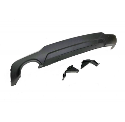 Difusor Trasero Mercedes W204 07-13 Look AMG 1 Salida Plástico ABS