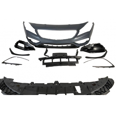 Kit Carrocería Mercedes W117 2016-2018 LCI 4P Look AMG A45 Plástico ABS