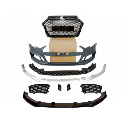 Kit De Carrocería Audi A3 2016-2019 Sportback Look RS3 Plástico ABS