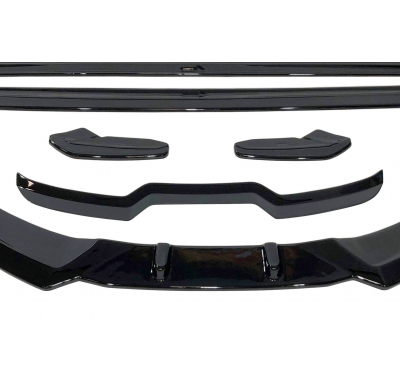 Kit De Carrocería Audi A3 2017-2019 Look RS3 Negro Brillante Plástico ABS