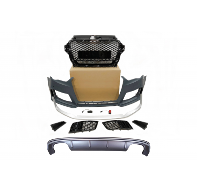Kit De Carrocería Audi A3 V8 13-15 Sportback Look RS3 Plástico ABS