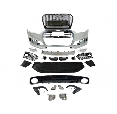 Kit De Carrocería AUDI A6 / A6 AVANT 2015- 2018 C7 Look RS6 ABS Cámara Plástico ABS