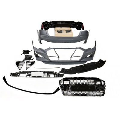 Kit De Carrocería Audi A6 C8 Look RS6 Plástico ABS