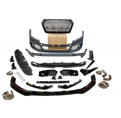 Kit De Carrocería Audi Q5 2017-2020 Look RSQ5 Plástico ABS