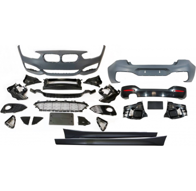 Kit De Carrocería BMW F20 LCI 15-19 look M-Tech 1 Salida Plástico ABS