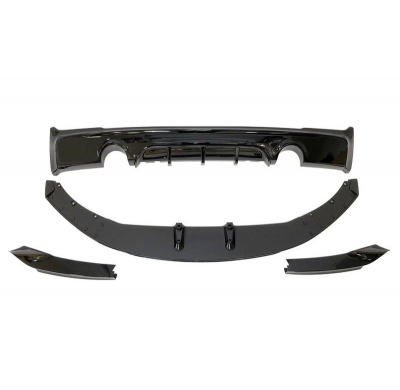 Kit De Carrocería BMW F22 / F23 2013 Look M PERFORMANCE Brillante Negro Plástico ABS