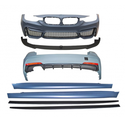 Kit De Carrocería BMW F31 Look M4 Doble salida Plástico ABS
