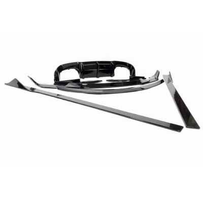 Kit De Carrocería BMW F87 Brillante Negro Plástico ABS